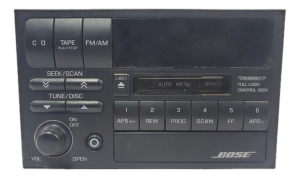 1995-1996 INFINITI Q45 Bose Cassette Player with CD Controls (Used OEM)