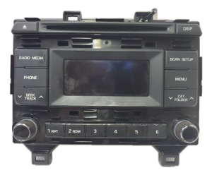 2016-2017 Hyundai Sonata Radio Audio Receiver Assembly (Used OEM)