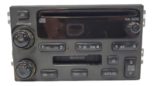 2003-2006 Hyundai Santa Fe Monsoon AM/FM Radio 6-Disc CD Changer (Used OEM)