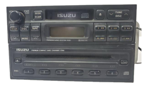 2000 Isuzu Amigo AM/FM 6-Disc CD Changer Cassette Radio with Integrated Amplifier (Used OEM)