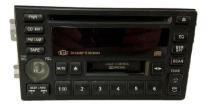 2003-2005 Kia Sedona AM-FM Cassette CD Player Radio (Used OEM)
