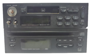 1994-1997 Honda Passport AM/FM Cassette Radio with CD Controls (Used OEM)