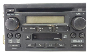 2002-2004 Honda CR-V AM/FM Cassette CD Player Radio (Used OEM)