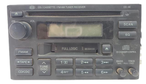 2001 Kia Magentis AM/FM Cassette CD Player Radio with Amplifier (Used OEM)