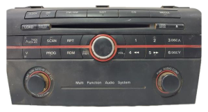 2008 Mazda 3 Radio and 6-Disc CD Changer (Used OEM)