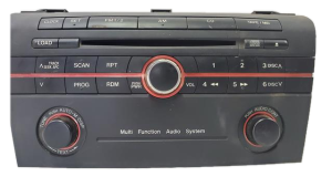 2004 Mazda 3 Radio with 6-CD Changer and Display Screen (Used OEM)