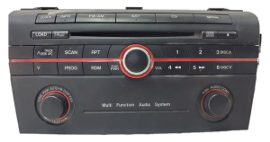 2006-2007 Mazda 3 AM/FM 6-Disc CD Changer Radio (Used OEM)