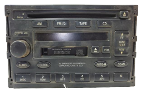 1997 Mazda Millenia AM/FM Cassette CD Player Radio (Used OEM)