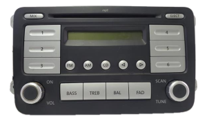 2010-2011 Volkswagen GTI AM/FM CD MP3 Radio Receiver (Used OEM)