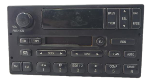 2000-2002 Ford Expedition AM/FM Cassette Radio with CD Changer Control (Used OEM)
