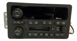 2000-2001 Oldsmobile Silhouette AM/FM Cassette Radio with Auto Tone Control (Used OEM)