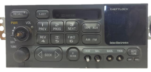 1998-2001 GMC Jimmy AM/FM Cassette Radio (Used OEM)