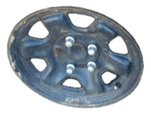 2004-2009 Dodge Durango 17x7 Steel Wheel (Used OEM)