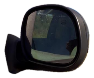 1997-2002 Ford Expedition Black Power Door/Side View Mirror - Right (Passenger) (Used OEM)