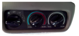 1999-2002 Lincoln Navigator Overhead Temperature Control Module - Rear (Used OEM)