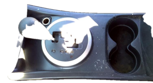 2007-2009 Mazda CX-7 Black Floor Shift Console Panel (Used OEM)