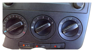 2007-2009 Mazda CX-7 Manual Temperature Control Module (Used OEM)