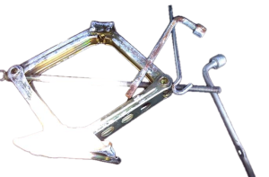2007-2012 Mazda CX-7 Scissor Jack Assembly with Handle and Lug Wrench (Used OEM)
