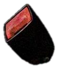 2009-2010 Dodge Journey Black Seat Belt Buckle - Front, Left (Driver) (Used OEM)