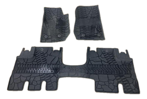 2014-2018 Jeep Wrangler All-Weather Rubber Floor Mat Set (Used OEM)