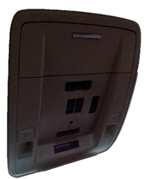 2015-2019 GMC Sierra 2500 HD Tan Overhead Roof Console Panel (Used OEM)