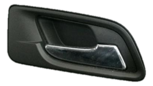 2010-2017 Chevrolet Equinox Chrome Interior Door Handle - Rear, Right (Passenger) (Used OEM)