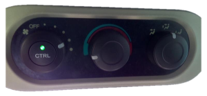 2005-2007 Honda Odyssey Gray Temperature Control - Rear (Used OEM)