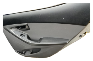 2014-2016 Hyundai Elantra Gray Door Interior Trim Panel - Rear, Right (Passenger) (Used OEM)