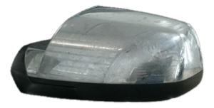2010-2011 Chevrolet Equinox Chrome Power Door/Side View Mirror - Left (Driver) (Used OEM)