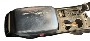 2016-2020 Kia Sorento Black Front Floor Console with Vinyl Armrest (Used OEM)