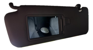 2016-2020 Kia Sorento Black Sun Visor without Sunroof - Left (Driver) (Used OEM)