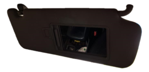2016-2020 Kia Sorento Black Sun Visor without Sunroof - Right (Passenger) (Used OEM)