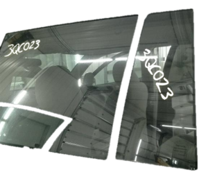 2008-2013 Toyota Highlander Door Glass - Rear, Left (Driver) (Used OEM)