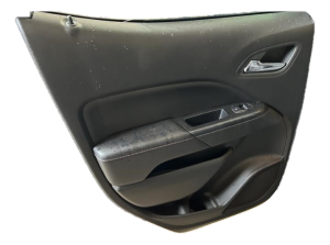 2015-2022 GMC Canyon Black Door Interior Trim Panel - Rear, Left (Driver) (Used OEM)