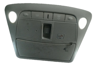 2016-2023 INFINITI Q50 Gray Overhead Roof Console with Map Lights (Used OEM)
