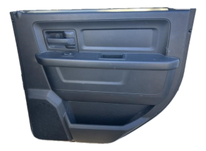 2013-2018 Ram 1500 Door Interior Trim Panel - Rear, Right (Passenger) (Used OEM)