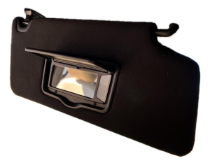 2016-2019 Ford Explorer Tan Illuminated Sun Visor - Right (Passenger) (Used OEM)