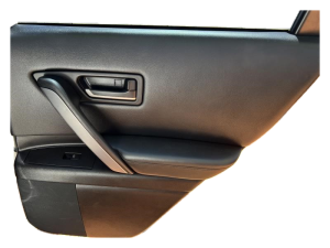 2003-2008 INFINITI FX35 Black Door Interior Trim Panel - Rear, Right (Passenger) (Used OEM)