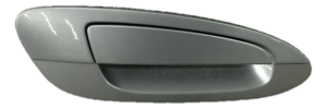 2002-2006 Nissan Altima Silver Rear Exterior Door Handle - Right (Passenger) (Used OEM)