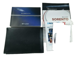 2011-2013 Kia Sorento Owners Manual (Used OEM)