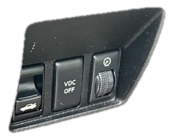 2005-2006 INFINITI G35 Trunk VDC and Dimmer Switch Panel (Used OEM)