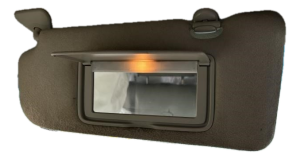 2005-2007 INFINITI G35 Gray Illuminated Sun Visor - Left (Driver) (Used OEM)