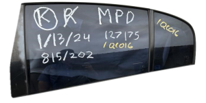 2003-2006 INFINITI G35 Tinted Rear Door Window Glass - Left (Driver) (Used OEM)