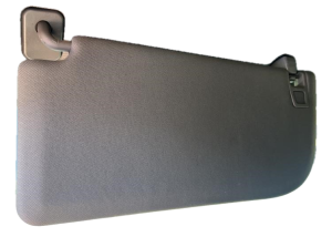2018-2020 Ford F-150 Black Non-Illuminated Sun Visor without Vanity Mirror - Left (Driver) (Used OEM)