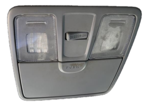 2011-2013 Hyundai Elantra Gray Floor Shifter Console Panel (Used OEM)