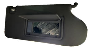 2015-2018 Nissan Murano Black Illuminated Vanity Mirror Sun Visor - Right (Passenger) (Used OEM)