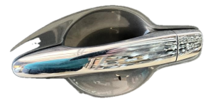 2015-2024 Nissan Murano Gray Exterior Door Handle - Rear, Left (Driver) (Used OEM)