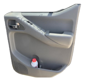 2009-2013 Suzuki Equator Gray Door Interior Trim Panel - Rear, Right (Passenger) (Used OEM)