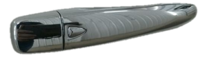 2015 Nissan Rogue Chrome Chrome Exterior Door Handle - Front, Right (Passenger) (Used OEM)