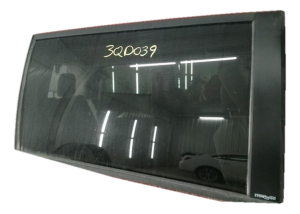 2008-2020 Dodge Grand Caravan Fixed Privacy Tint Door Window Glass - Rear, Right (Passenger) (Used OEM)